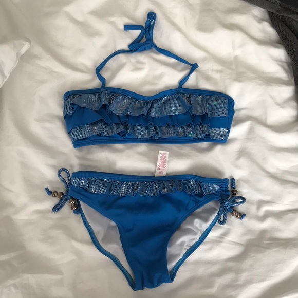 Girls blue bikini - Picture 1 of 2